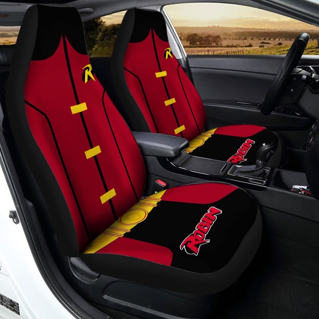 Super Hero Robin Car Seat Covers Custom For Car
