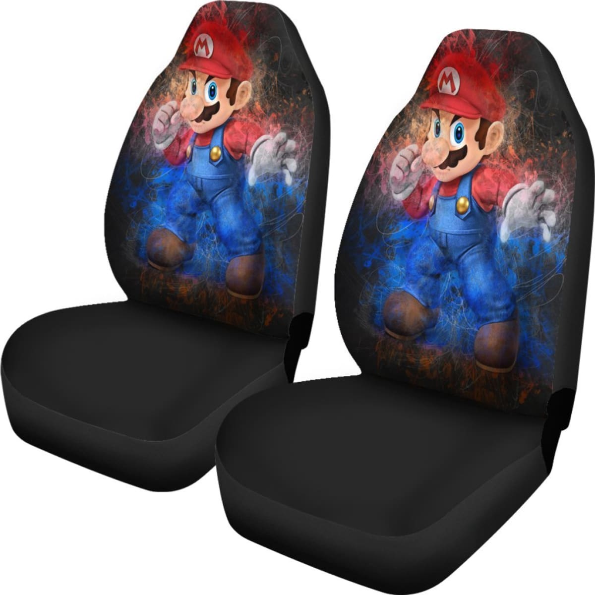 Super Mario Bross Seat Covers Amazing Best Gift Ideas 2020 Universal Fit 090505