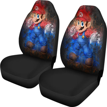 Super Mario Bross Seat Covers Amazing Best Gift Ideas 2020 Universal Fit 090505