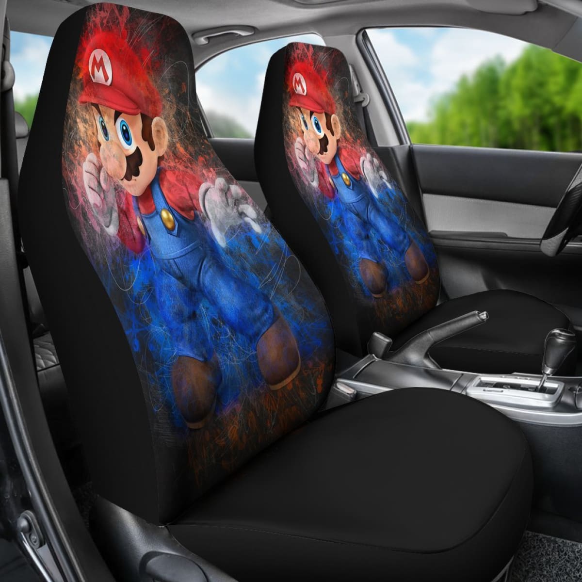 Super Mario Bross Seat Covers Amazing Best Gift Ideas 2020 Universal Fit 090505