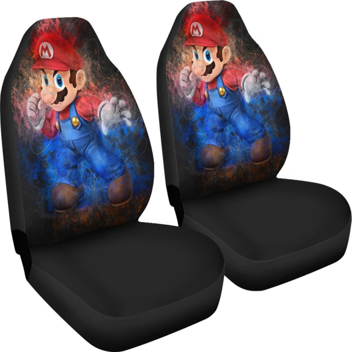Super Mario Bross Seat Covers Amazing Best Gift Ideas 2020 Universal Fit 090505
