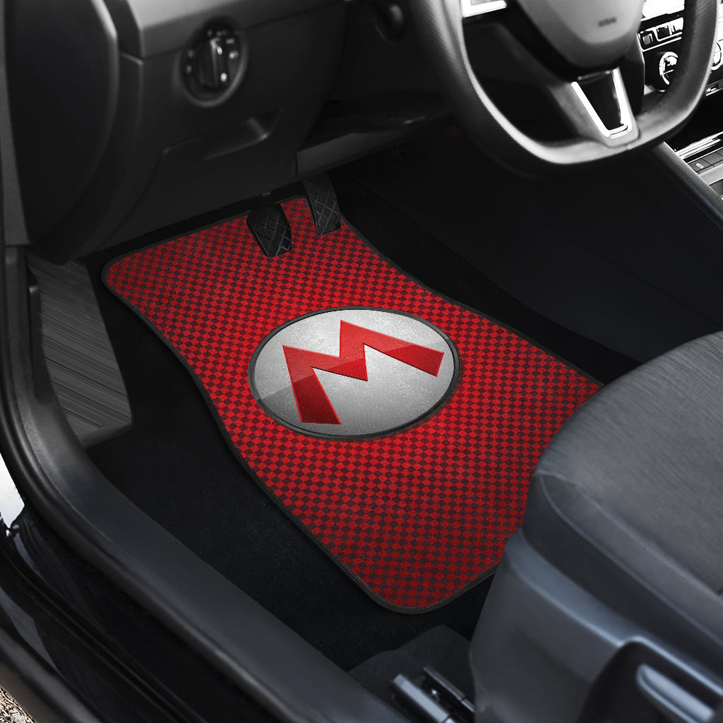 Super Mario Car Floor Mats Custom For Fans Ci221220-06