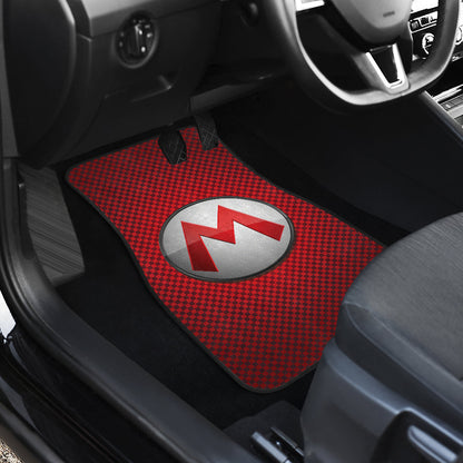 Super Mario Car Floor Mats Custom For Fans Ci221220-06