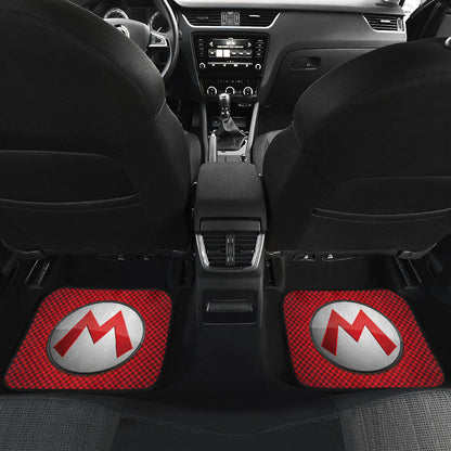 Super Mario Car Floor Mats Custom For Fans Ci221220-06