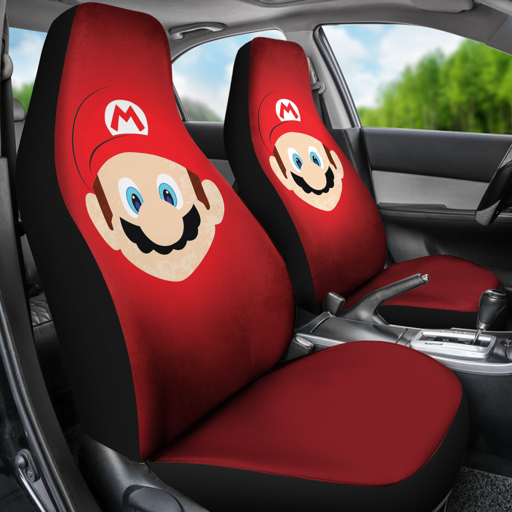 Super Mario Car Seat Covers Custom For Fans Ci221216-10