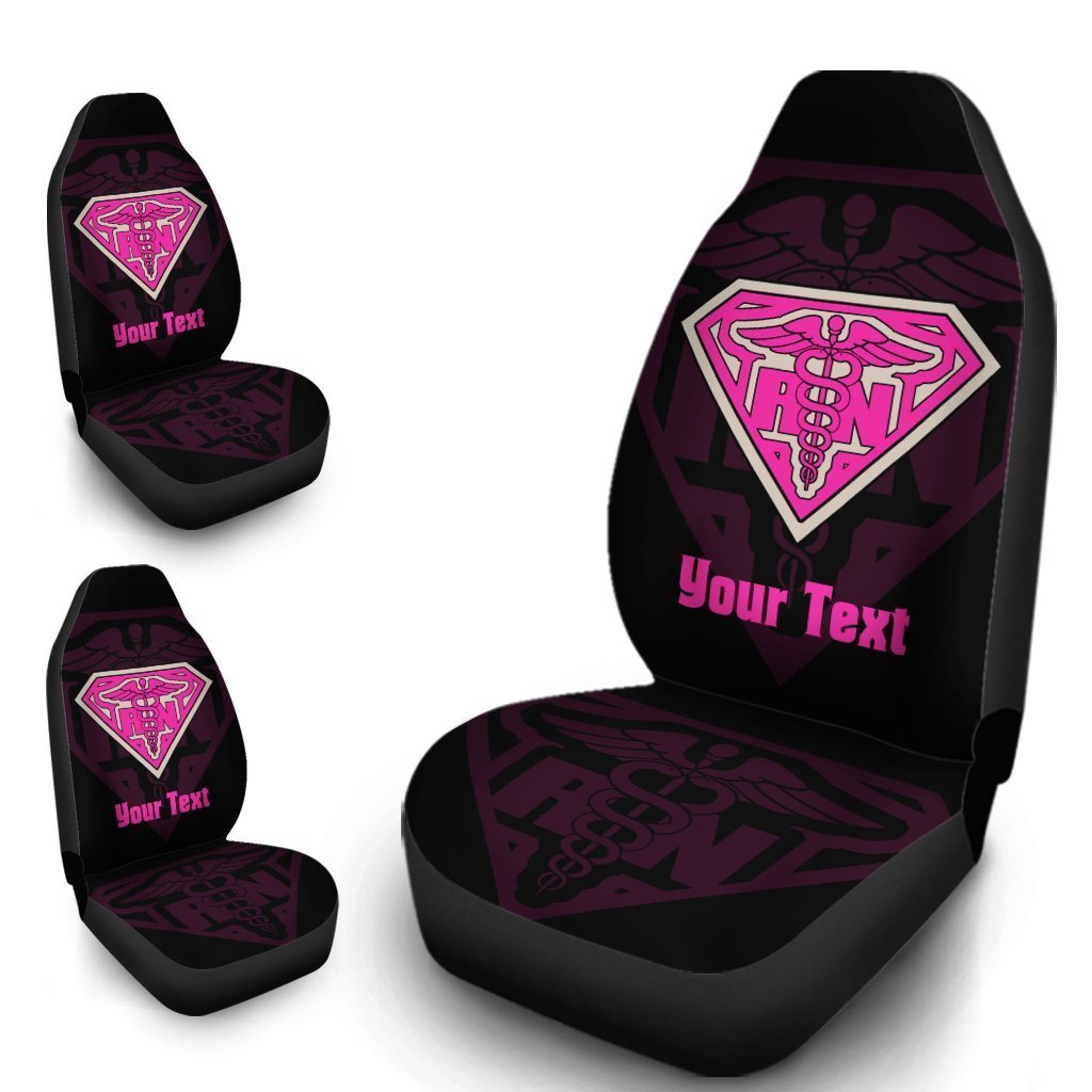 Super Nurse Car Seat Covers Custom Nurse Symbol Car Accessories