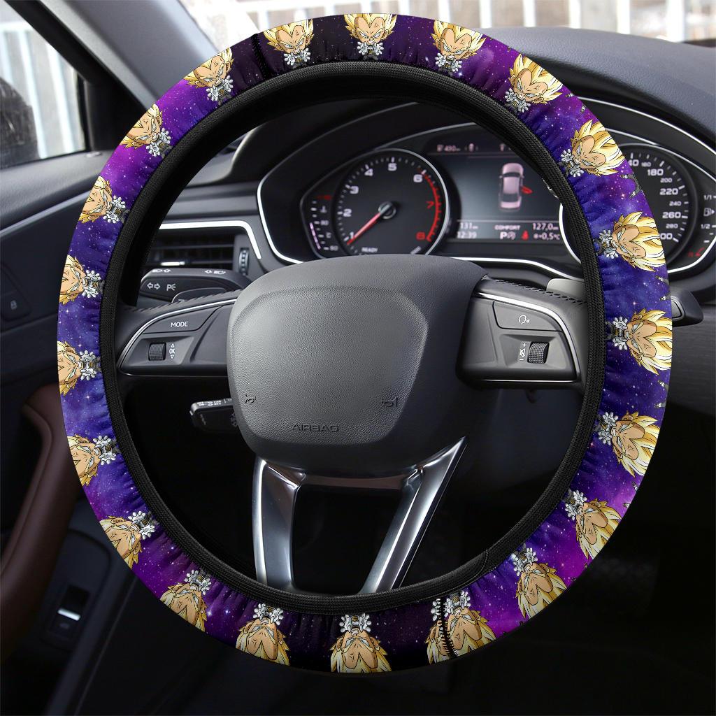 Super Saiyan Dragon Ball Anime Custom Car Steering Wheel Cover