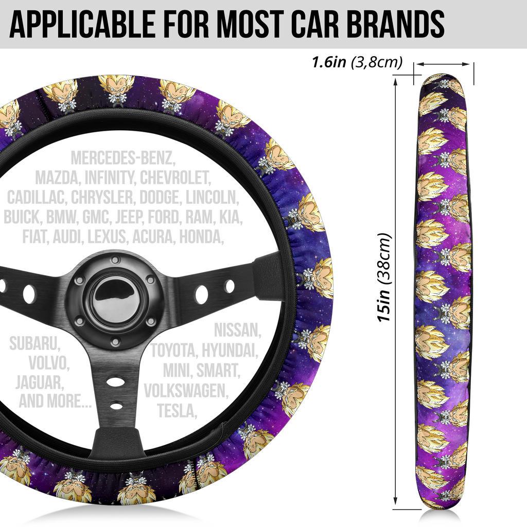 Super Saiyan Dragon Ball Anime Custom Car Steering Wheel Cover