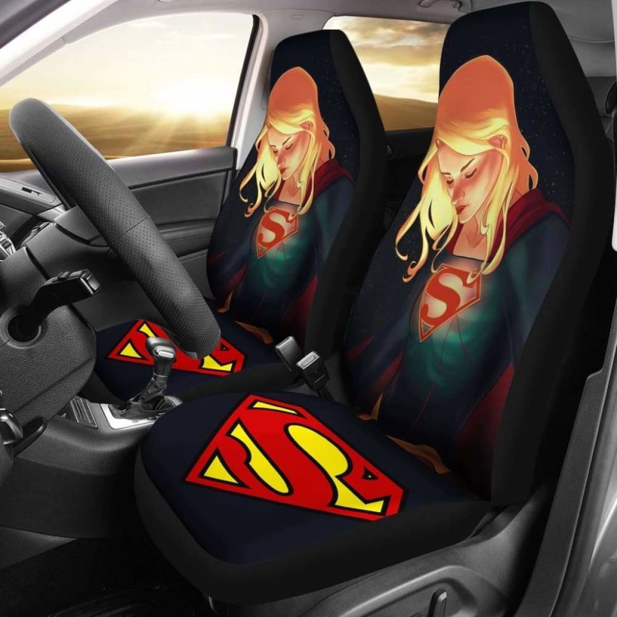 Supergirl Seat Covers 101719 Universal Fit
