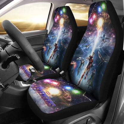 Superheroes Vs Infinity Gauntlet Avengers Endgame Marvel Car Seat Covers Mn04 Universal Fit 225721
