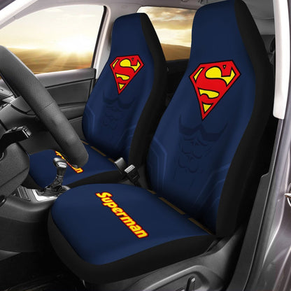 Superman Car Seat Covers Custom Car Interior Accessories