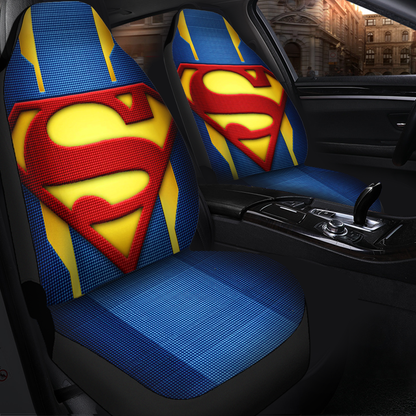 Superman Signal Car Seat Covers