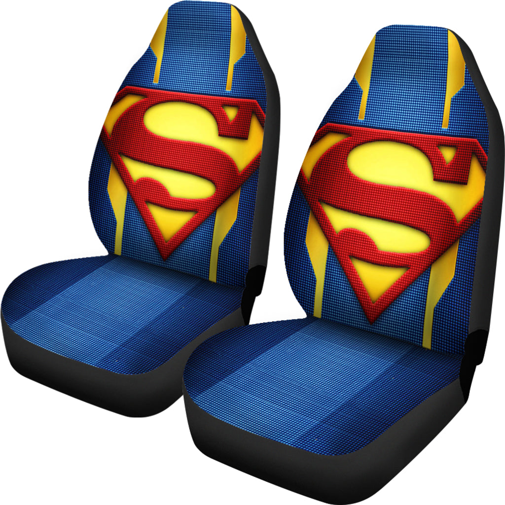 Superman Signal Car Seat Covers