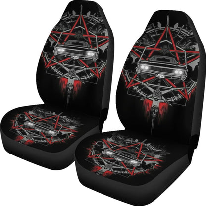 Supernatural Logo Art Car Seat Covers Movie Fan Gift H040320 Universal Fit 225311