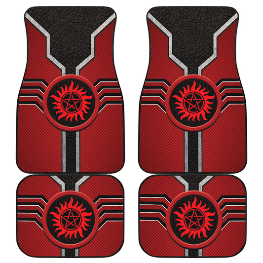 Supernatural Logo Car Floor Mats Custom For Fans Ci230113-07a