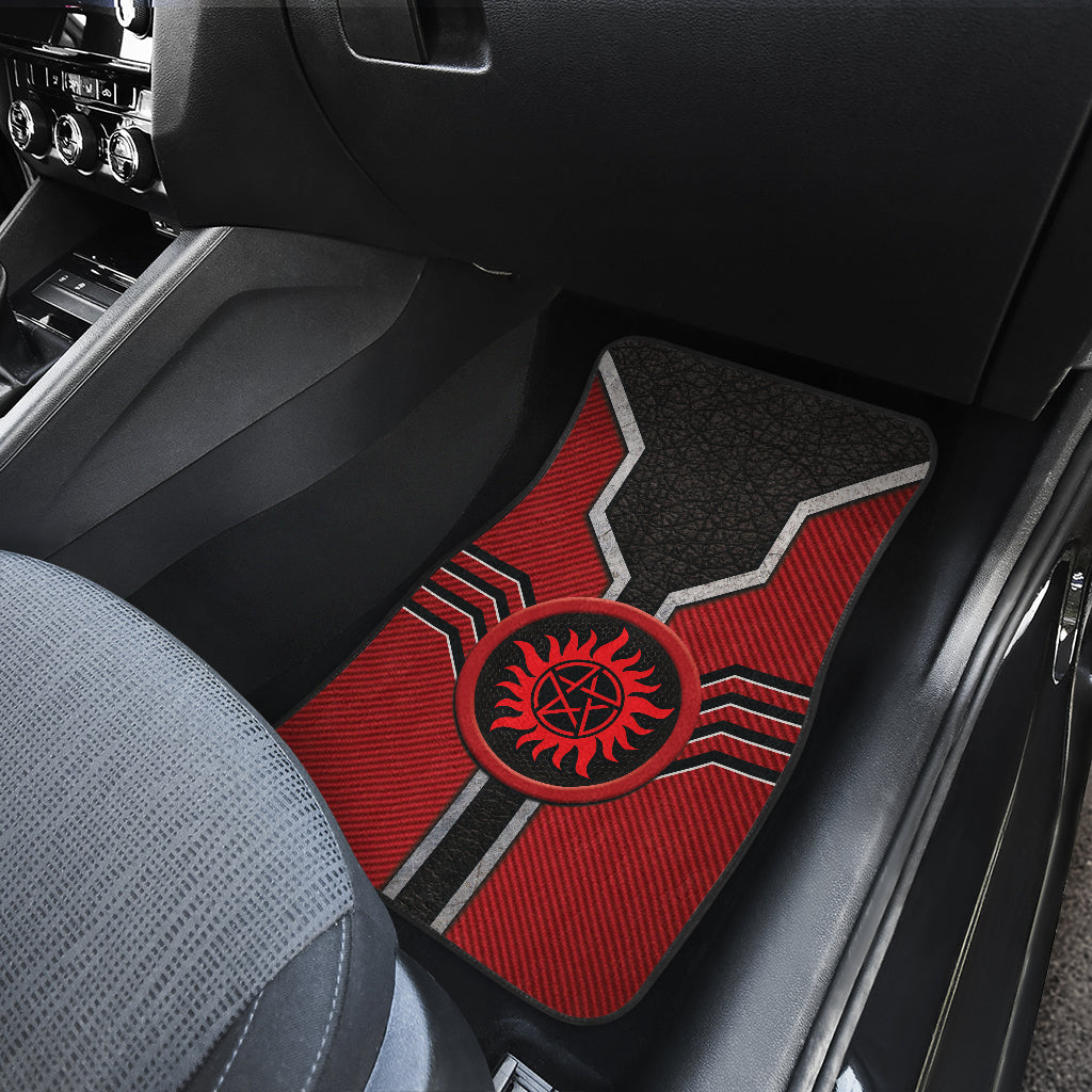 Supernatural Logo Car Floor Mats Custom For Fans Ci230113-07a