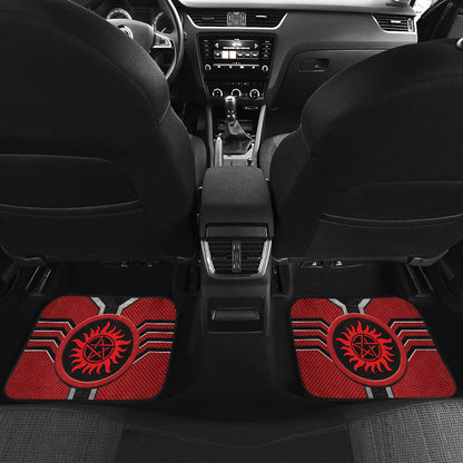 Supernatural Logo Car Floor Mats Custom For Fans Ci230113-07a