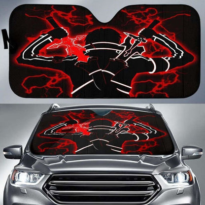 Sword Art Online Kirito Car Sun Shades 918b Universal Fit