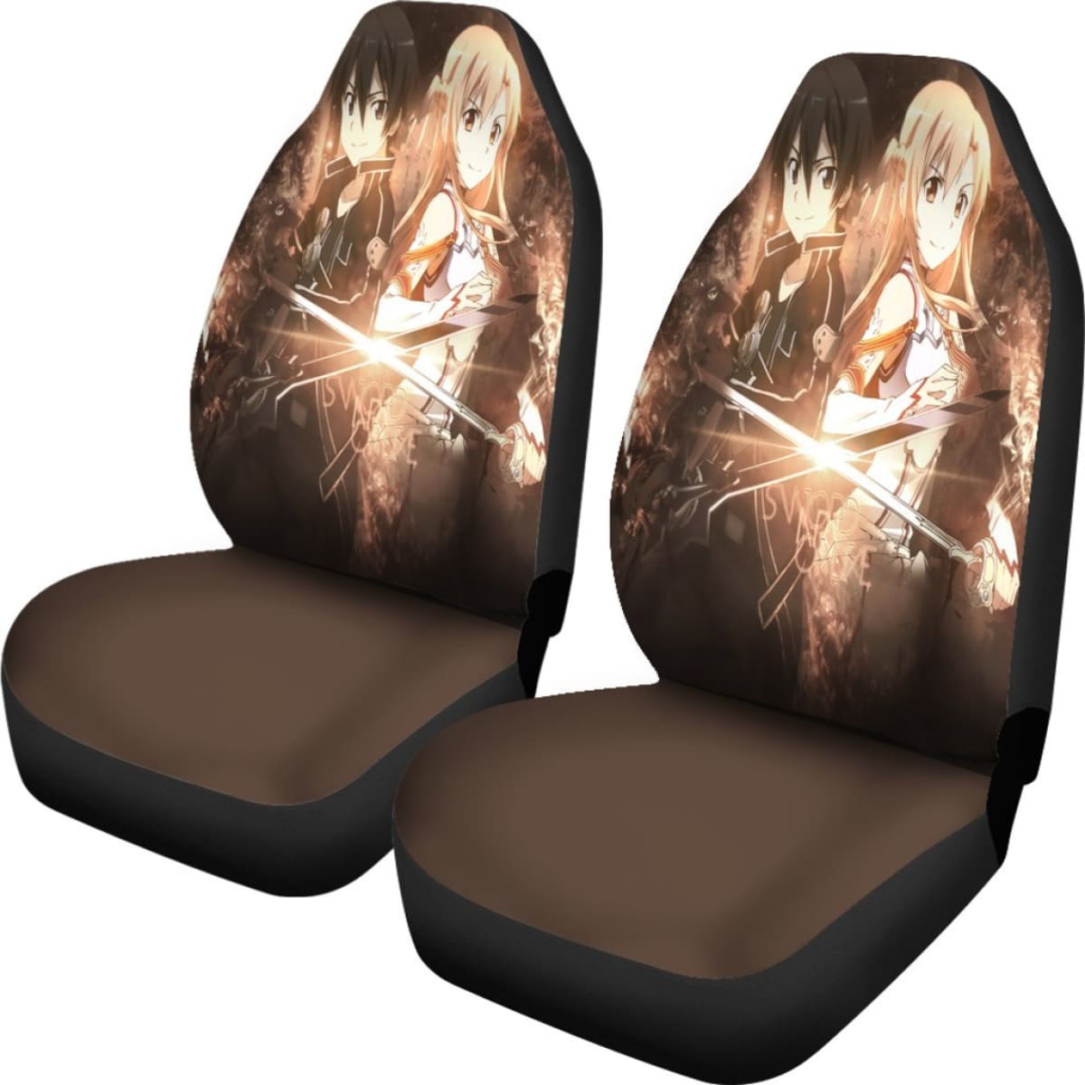 Sword Art Online Seat Covers Amazing Best Gift Ideas 2020 Universal Fit 090505