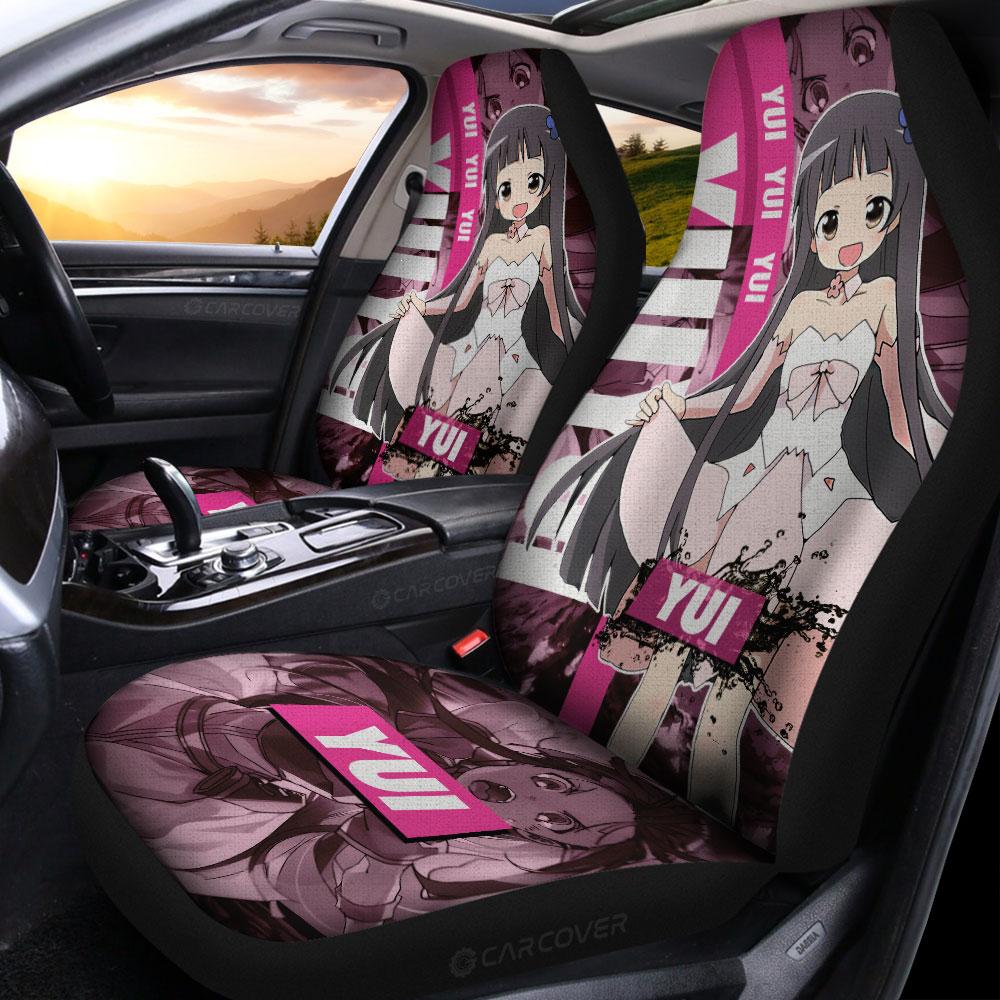 Sword Art Online Yui Car Seat Covers Custom Anime Car Accessories