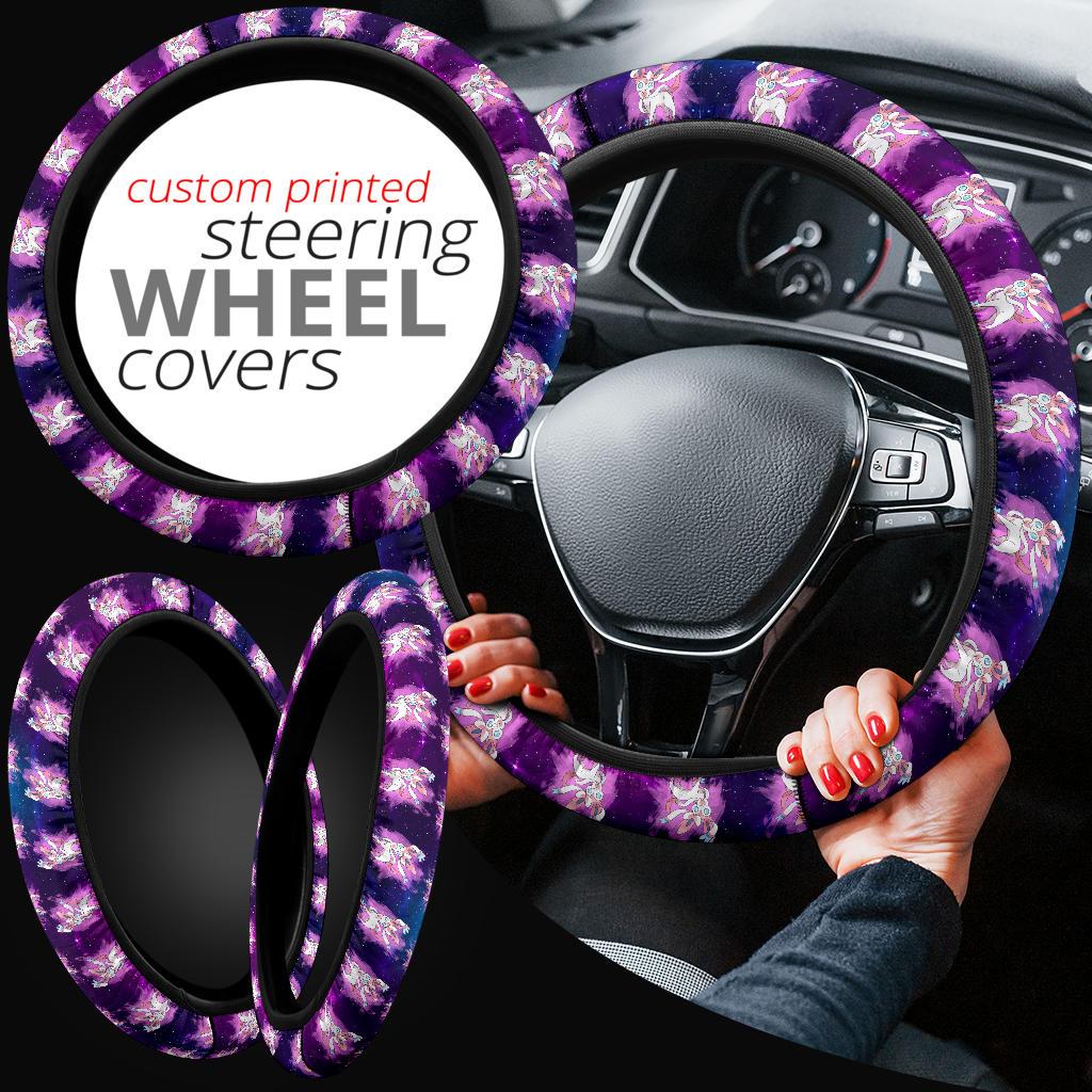 Sylveon 2 Car Steering Wheel Cover
