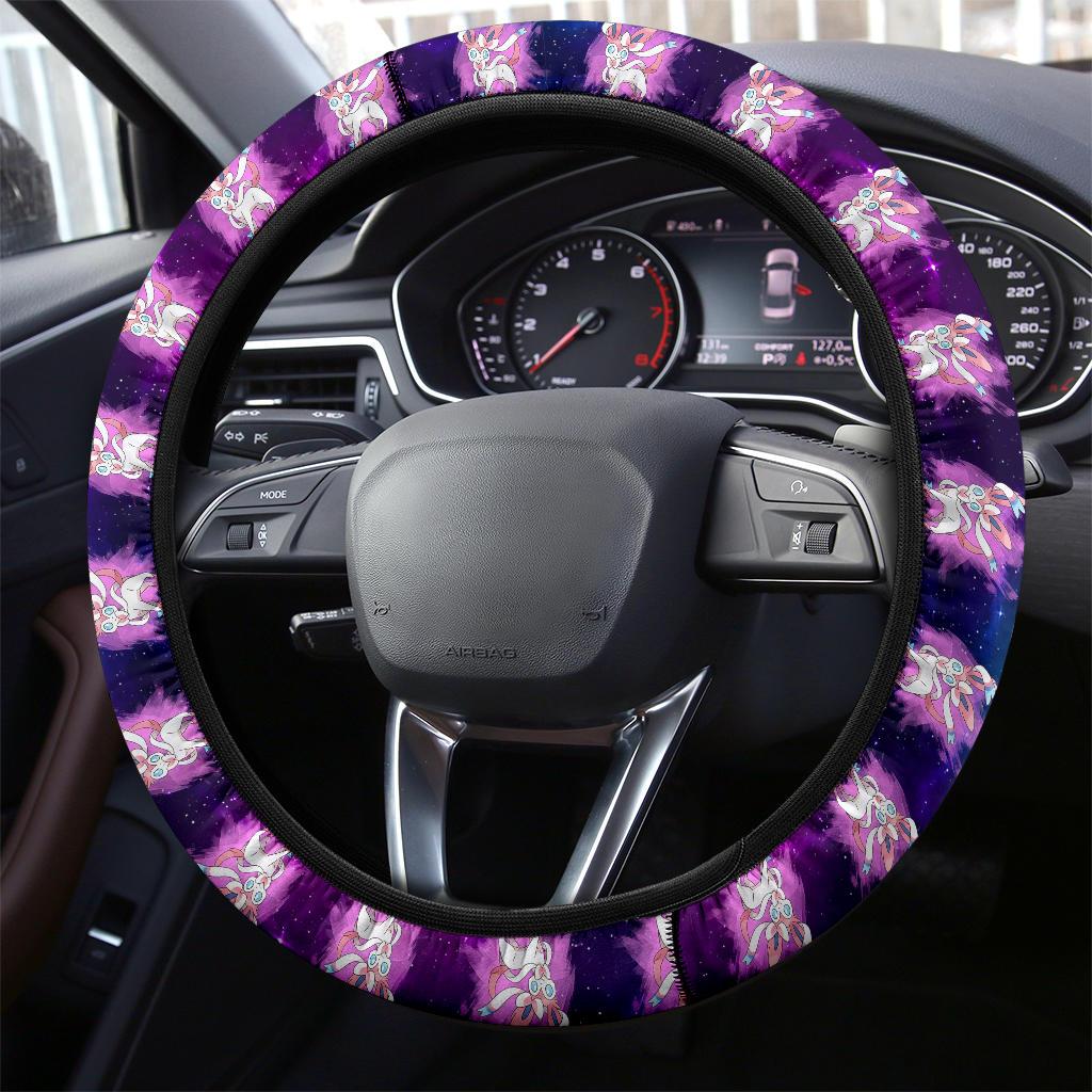 Sylveon 2 Car Steering Wheel Cover
