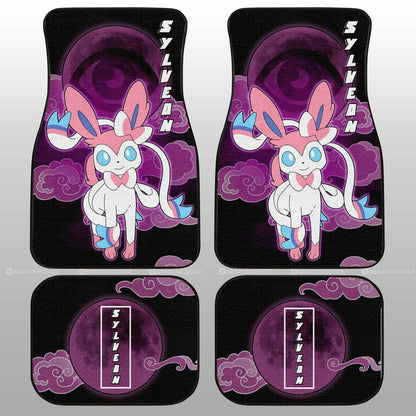 Sylveon Car Floor Mats Custom Anime Car Accessories For Anime Fans