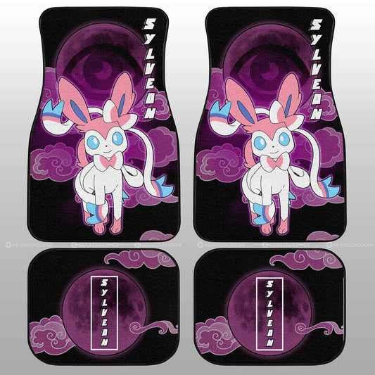 Sylveon Car Floor Mats Custom Anime Car Accessories For Anime Fans