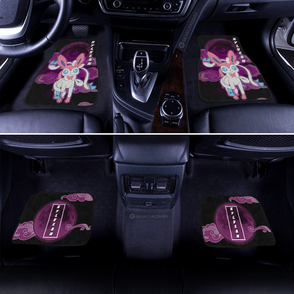 Sylveon Car Floor Mats Custom Anime Car Accessories For Anime Fans