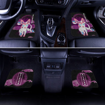 Sylveon Car Floor Mats Custom Anime Car Accessories For Anime Fans