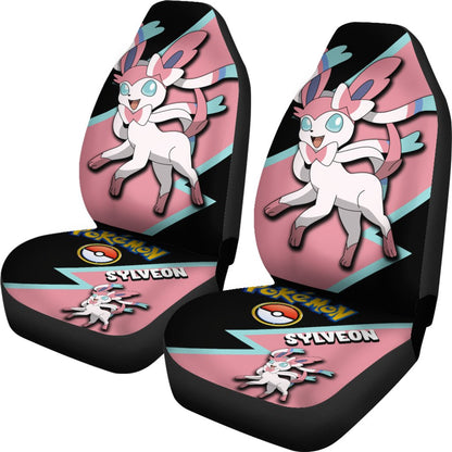 Sylveon Car Seat Covers Custom Anime Pokemon Car Accessories