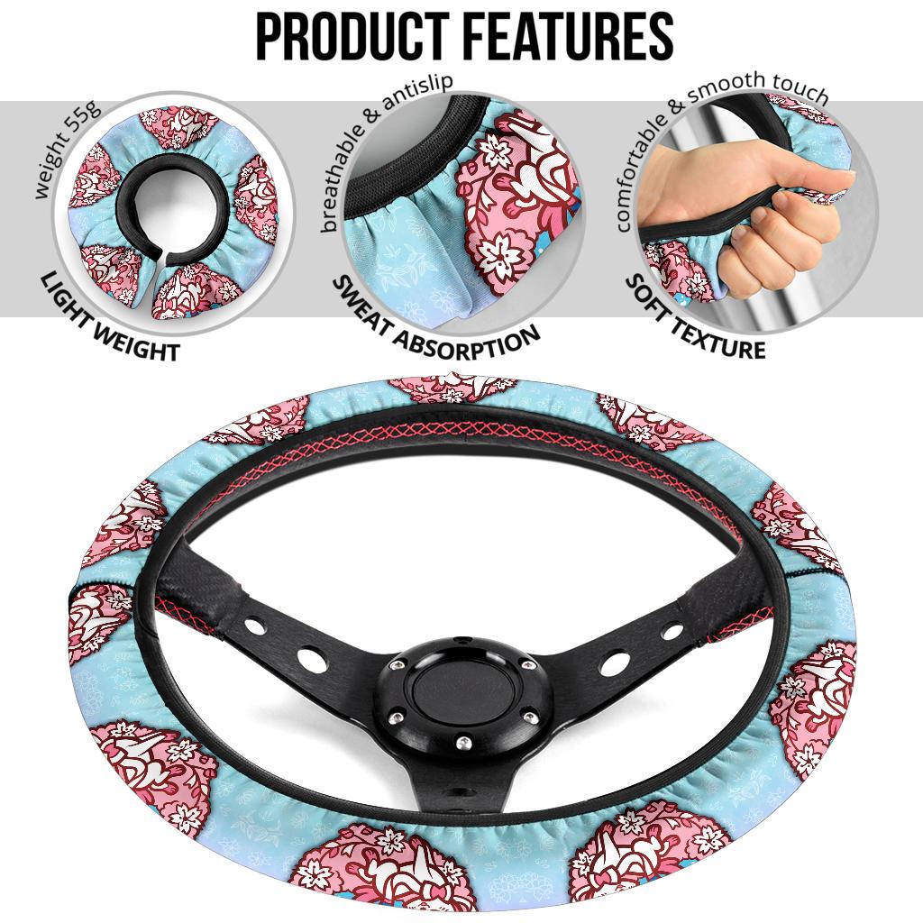 Sylveon Car Steering Wheel Cover