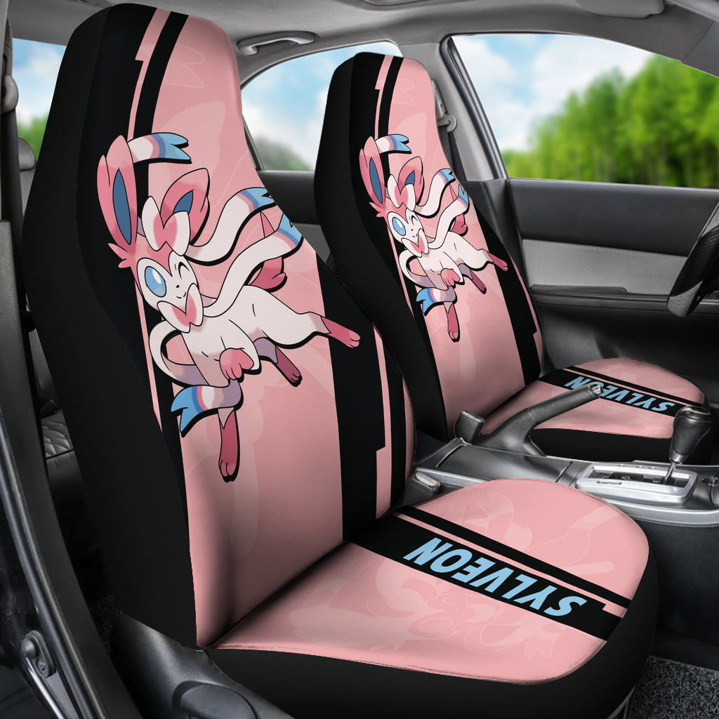 Sylveon Pokemon Car Seat Covers Style Custom For Fans Ci230127-08