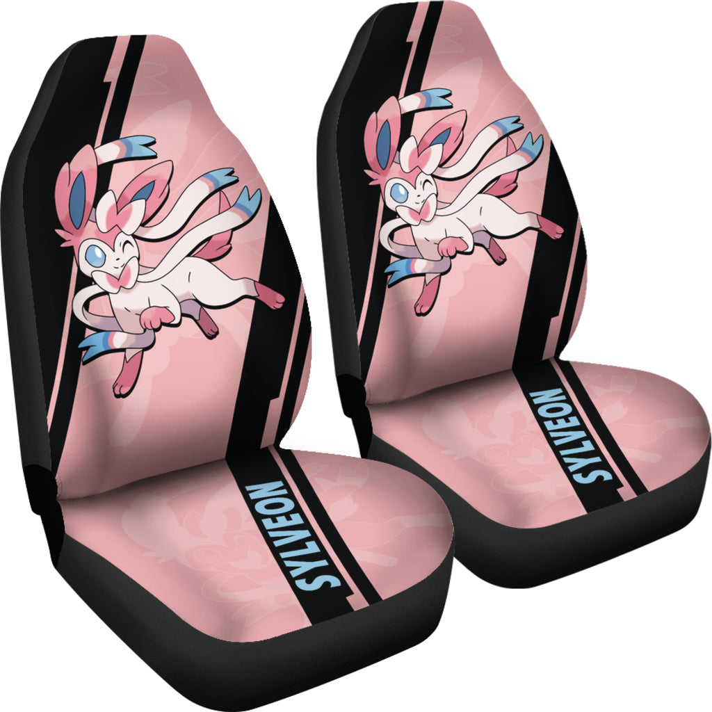 Sylveon Pokemon Car Seat Covers Style Custom For Fans Ci230127-08