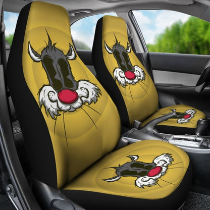 Sylvester Car Seat Covers Looney Tunes Cartoon Fan Gift H200212 Universal Fit 225311