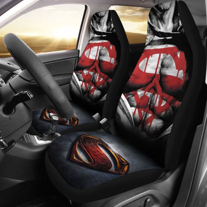 Symbol Chest Superman Car Seat Covers Lt04 Universal Fit 225721