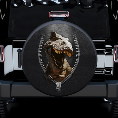 T-Rex 3D Zipper Car Spare Tire Cover