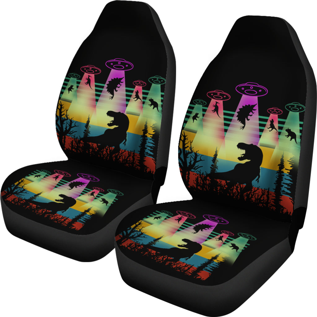 T Rex Alien Dinosaur Jurassic Park Car Seat Covers