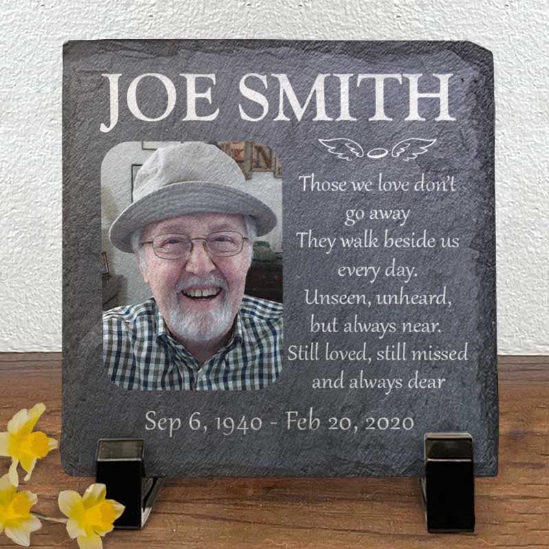 Still Loved, Still Missed, Always Dear - Personalized Memorial Stone - Upload Image, Memorial Gift, Sympathy Gift