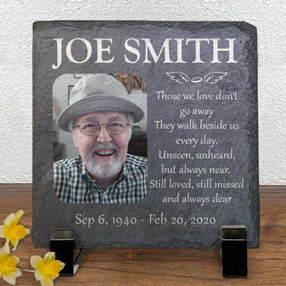 Still Loved, Still Missed, Always Dear - Personalized Memorial Stone - Upload Image, Memorial Gift, Sympathy Gift