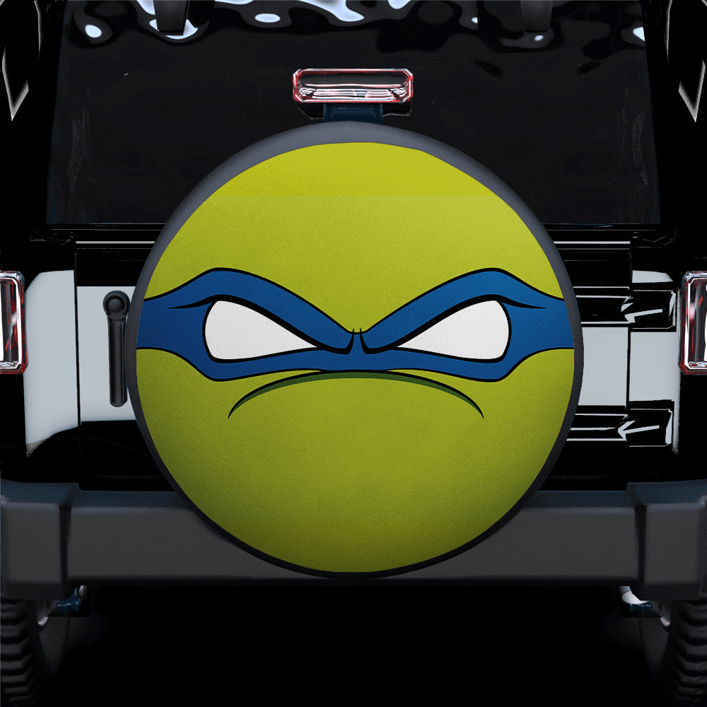 TMNT Ninja Turtle Eyes Blue Jeep Car Spare Tire Cover