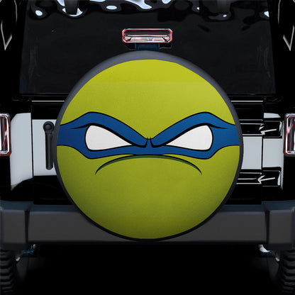 TMNT Ninja Turtle Eyes Blue Jeep Car Spare Tire Cover