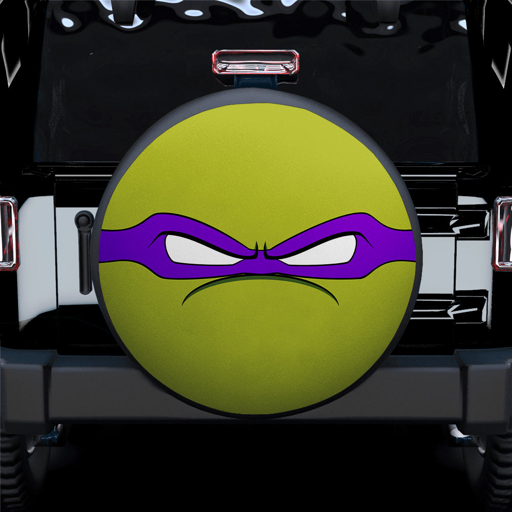 TMNT Ninja Turtle Eyes Purple Jeep Car Spare Tire Cover
