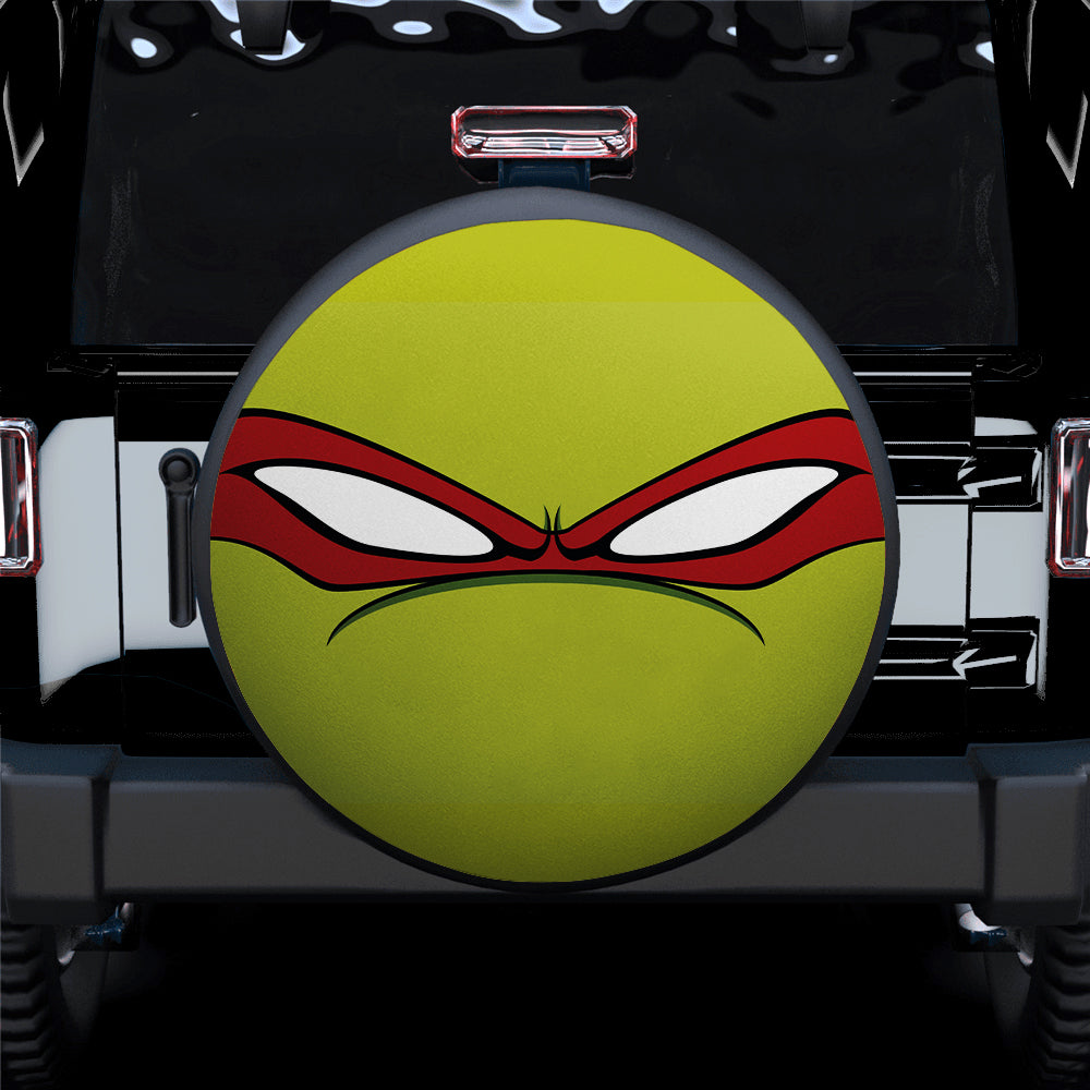 TMNT Ninja Turtle Eyes Red Jeep Car Spare Tire Cover