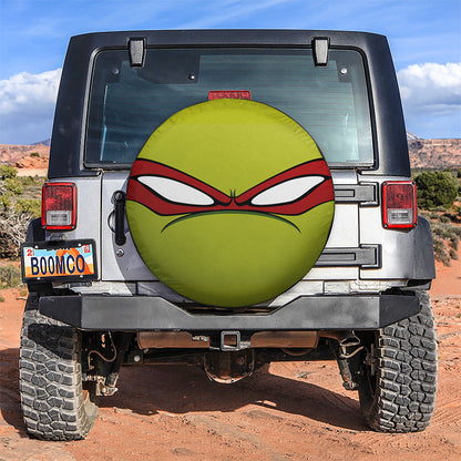 TMNT Ninja Turtle Eyes Red Jeep Car Spare Tire Cover