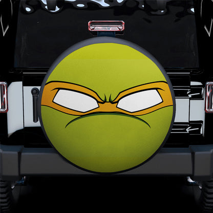 TMNT Ninja Turtle Eyes Yellow Jeep Car Spare Tire Cover