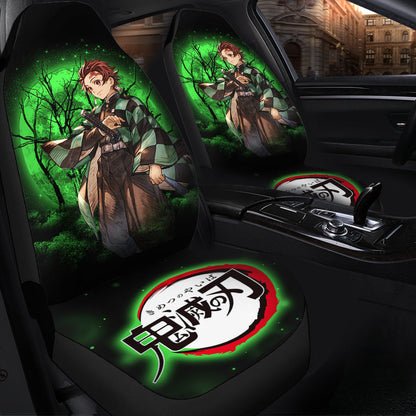 Tanjiro Moonlight Car Seat Covers