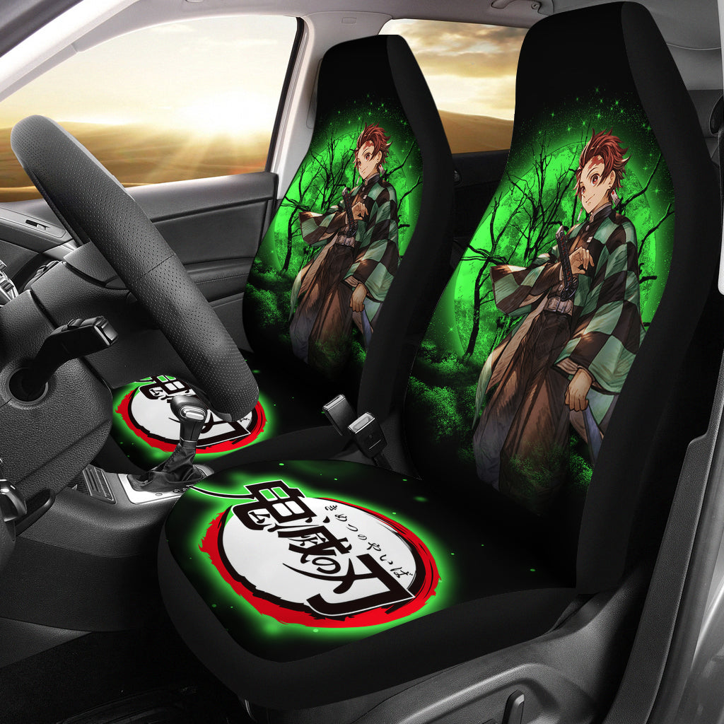 Tanjiro Moonlight Car Seat Covers