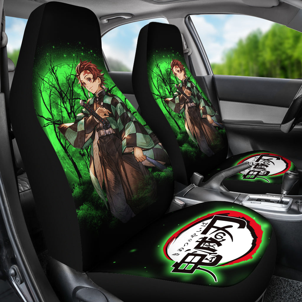 Tanjiro Moonlight Car Seat Covers