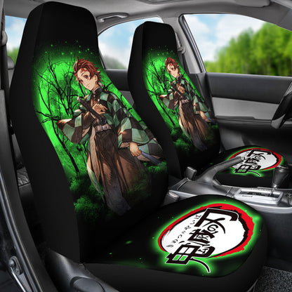 Tanjiro Moonlight Car Seat Covers